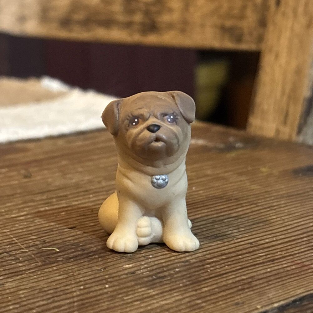 Vintage Original Kenner Littlest Pet Shop LPS Splash Happy Bulldog